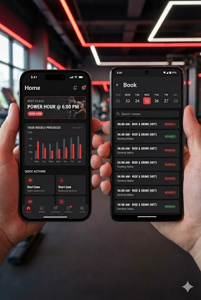 IronPulse App Interface
